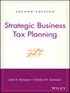 Strategic Business Tax Planning